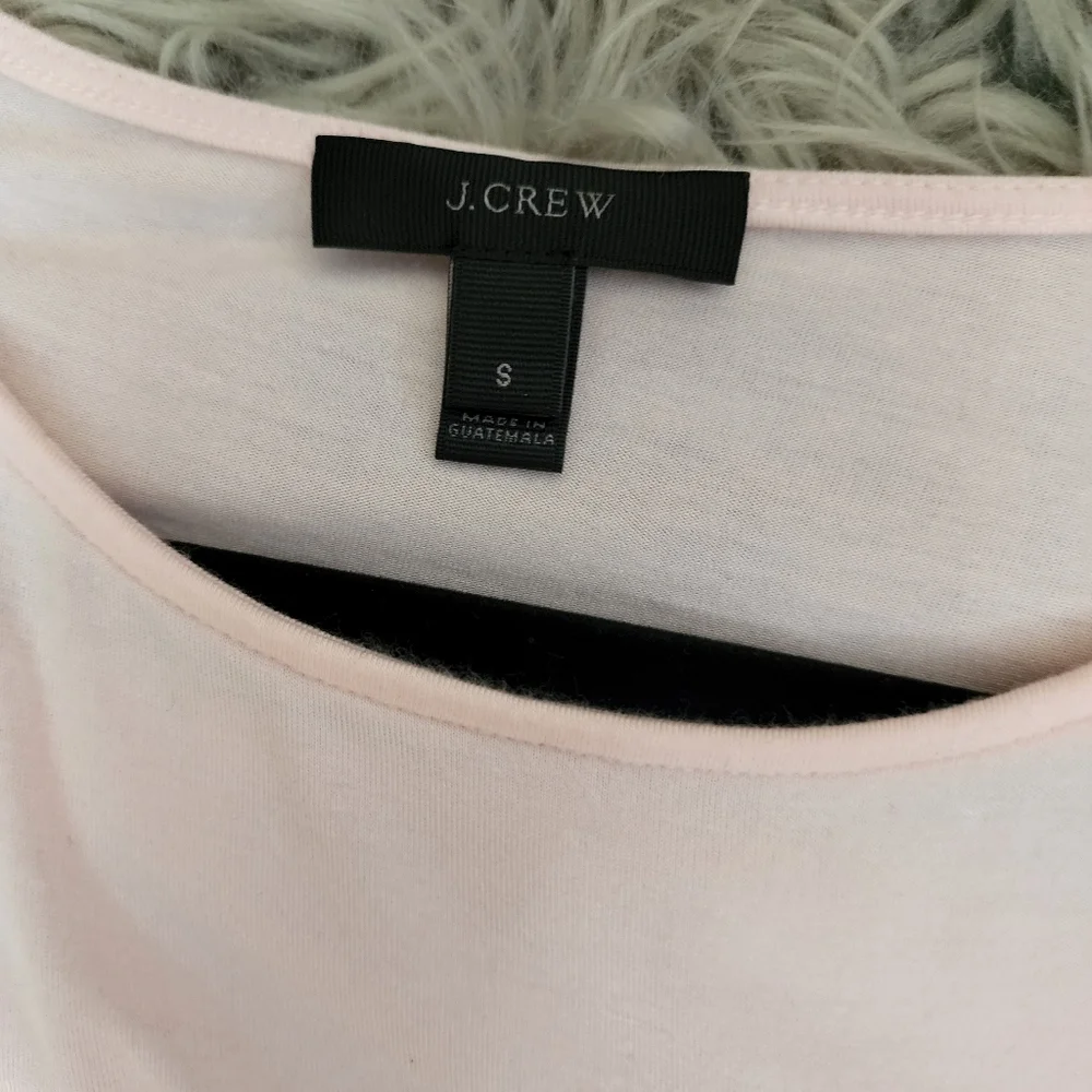 J. Crew Women's size 2 Top Pink Drawstring - Picture 6 of 7